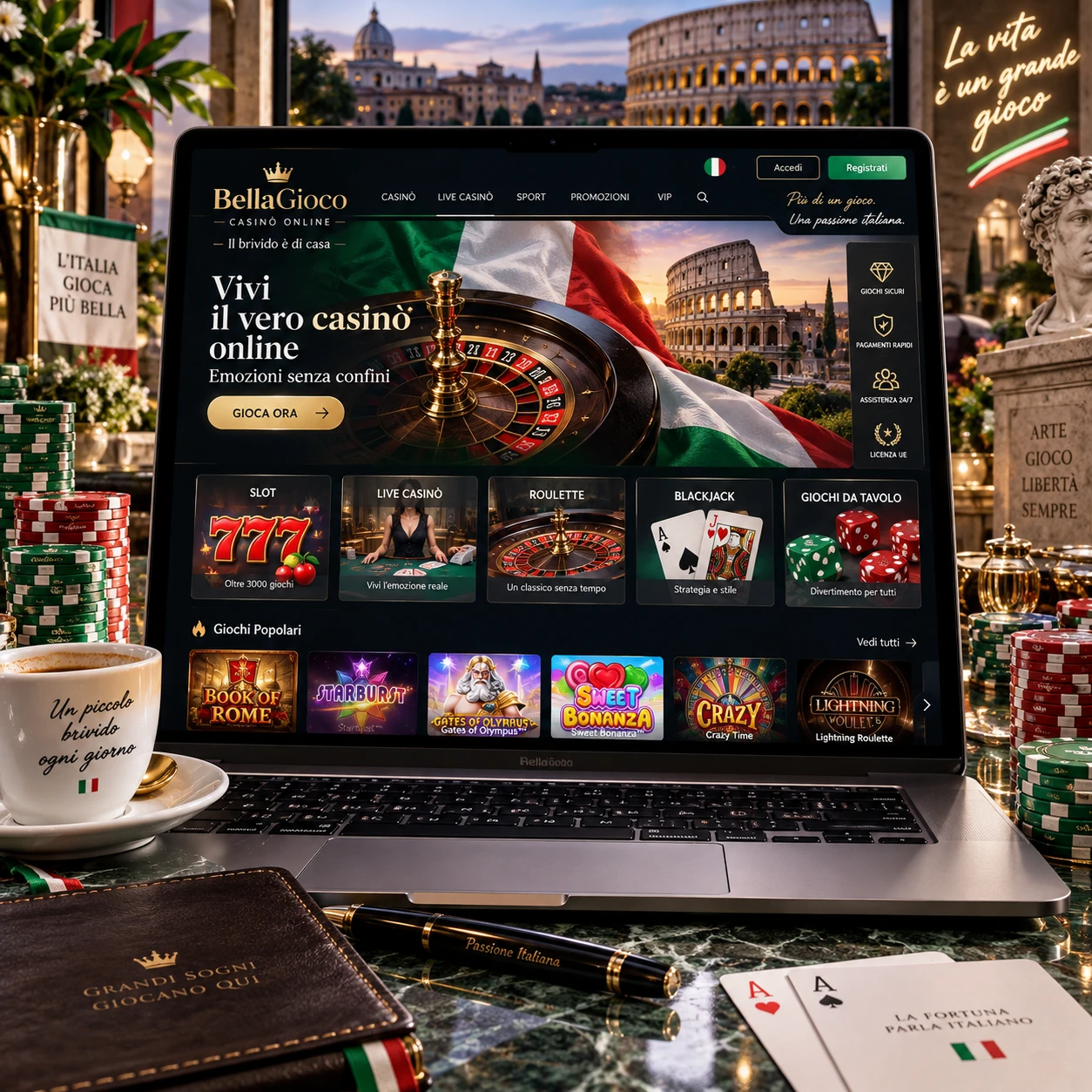 Casin Online In Italia Nel 2026 Guida A Licenze Bonus E Sicurezza Dei Pagamenti